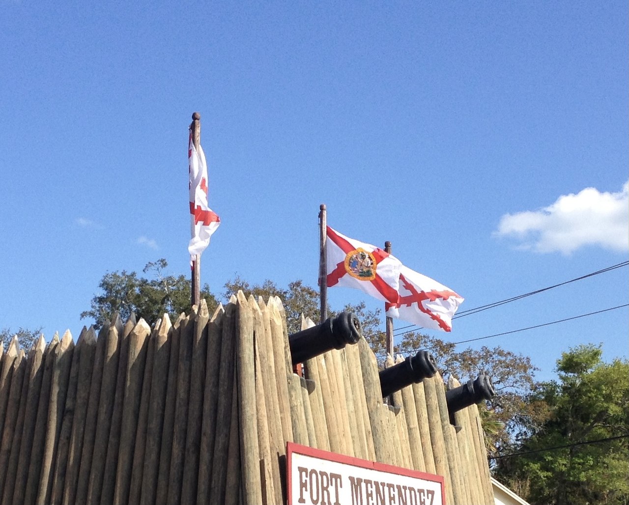 Florida Flags in St. Augustine