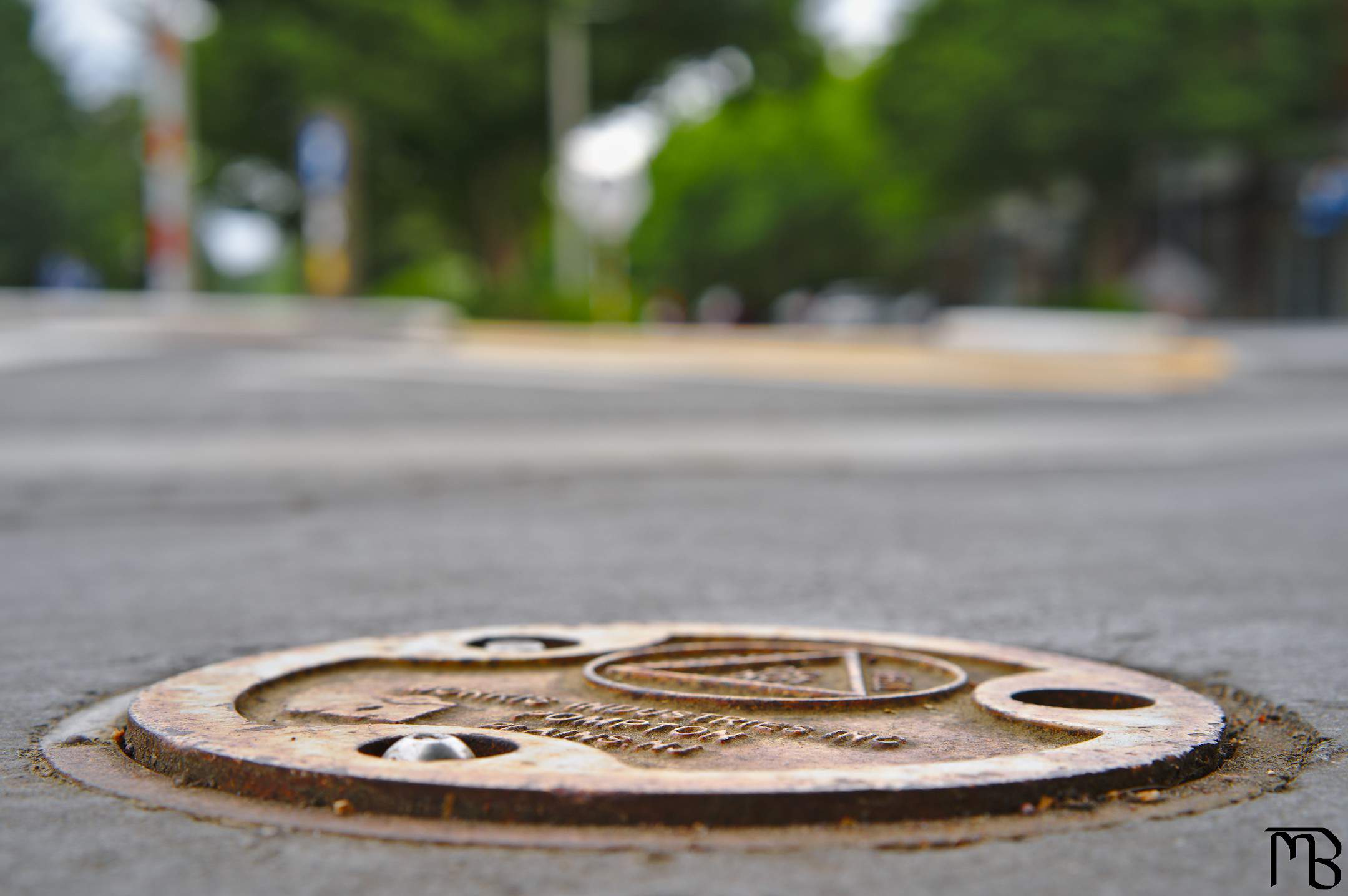 Sidewalk plate