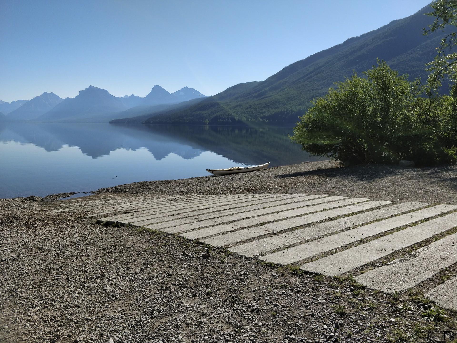 Glacier National Park lake