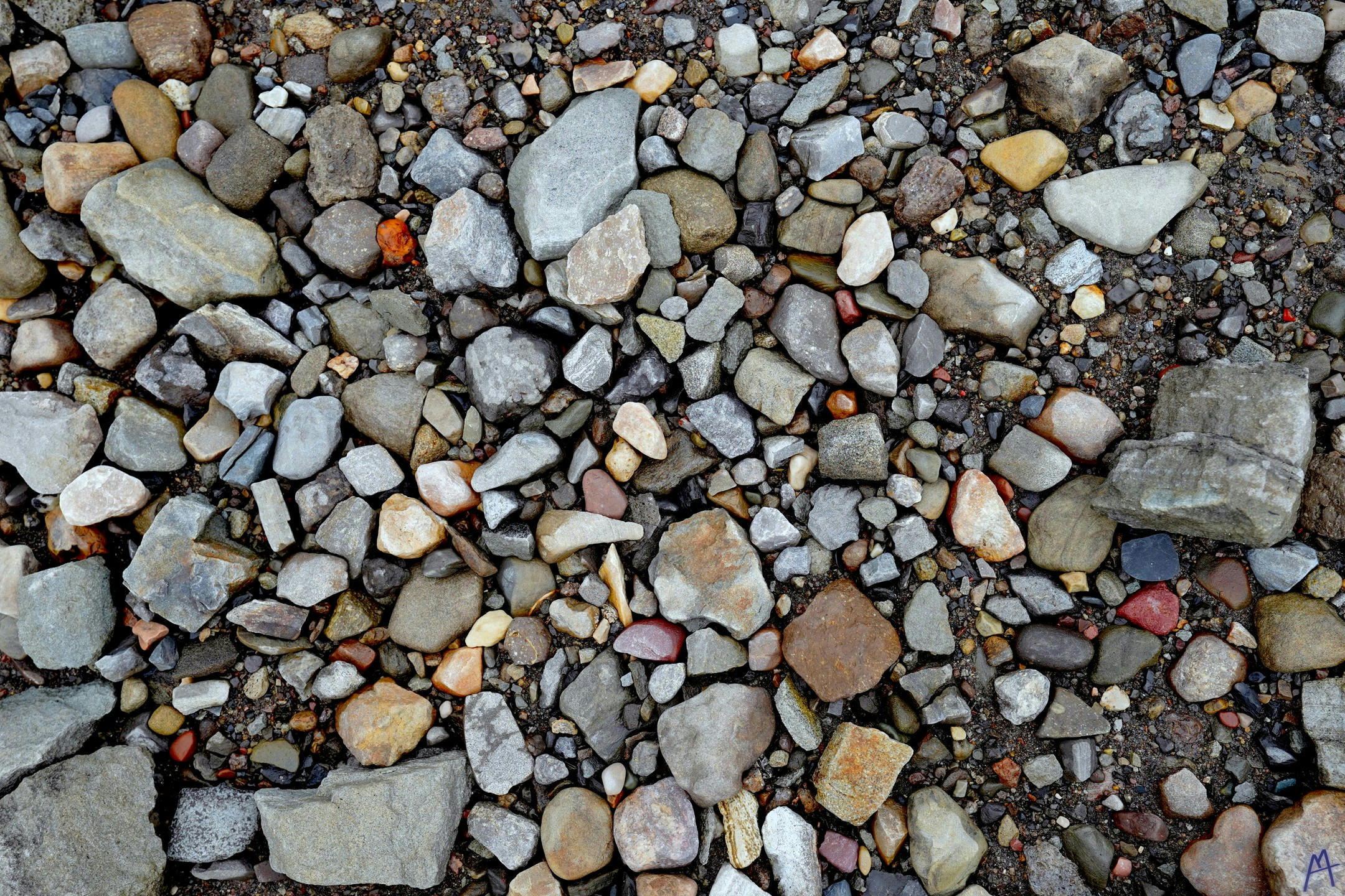 Jumble of rocks at Grand Teton
