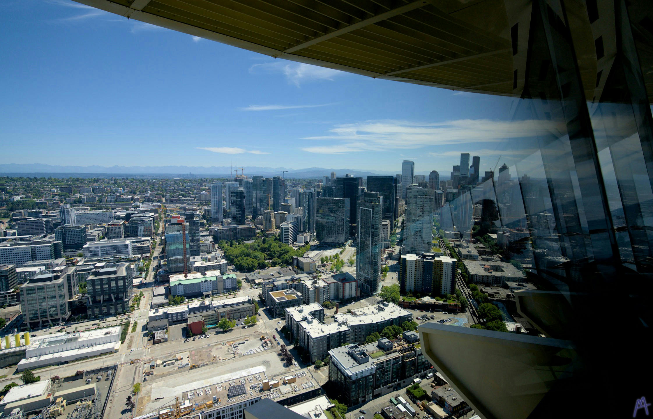 View of Seattle from the Space Needle